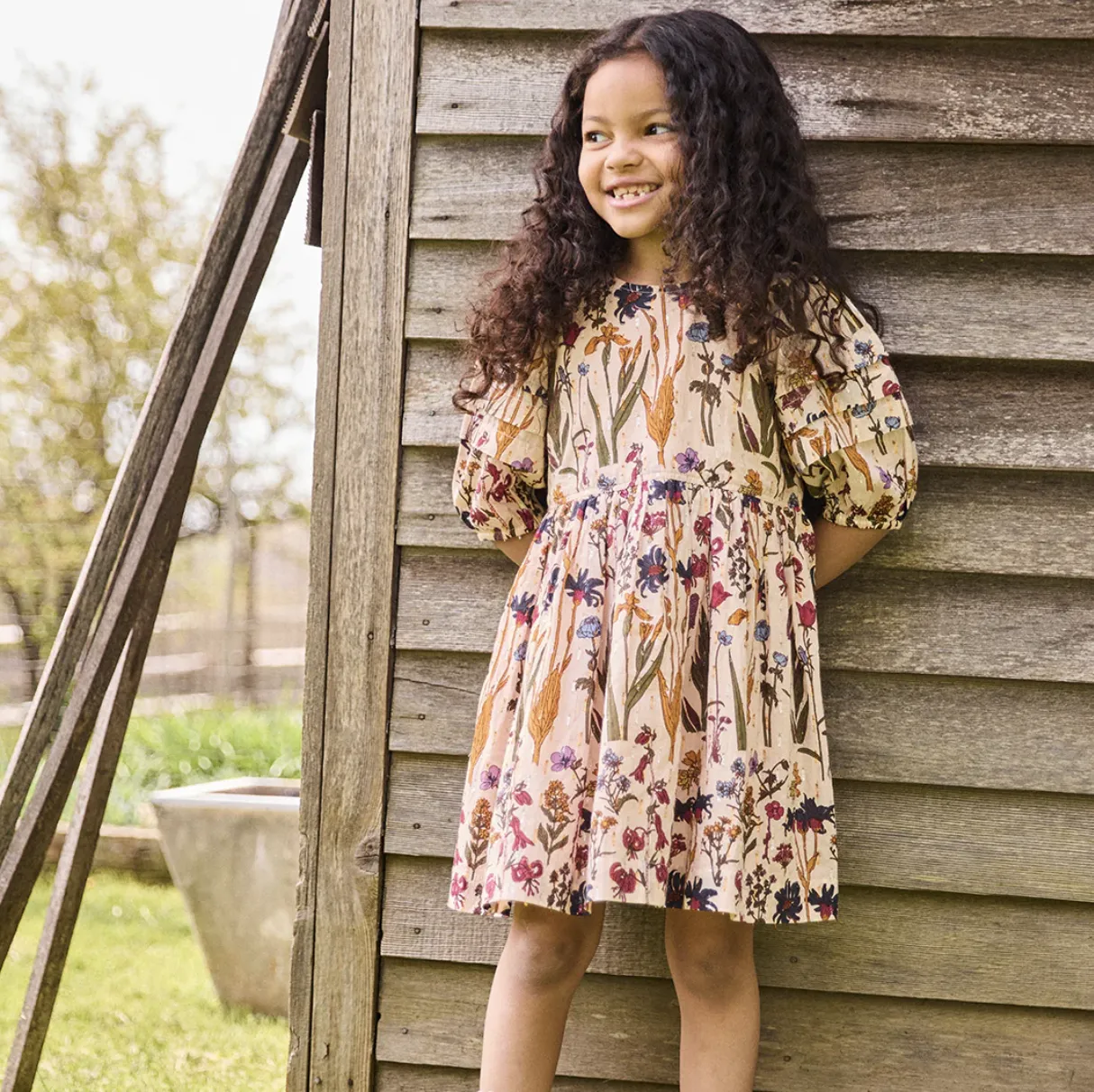 Autumn Flowers Dress