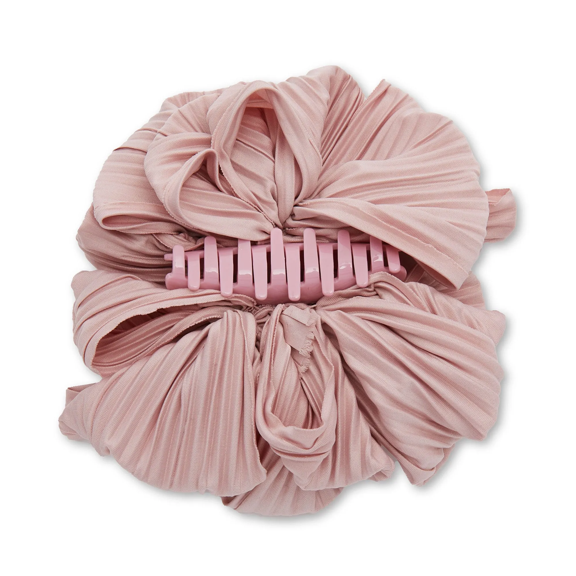 BLUSH RITA RIBBON CLAW CLIP