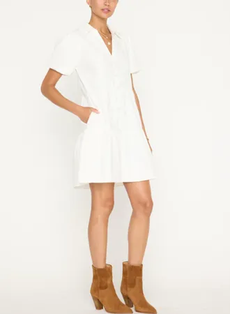 Brochu Walker - Havana Mini Dress in Ivory