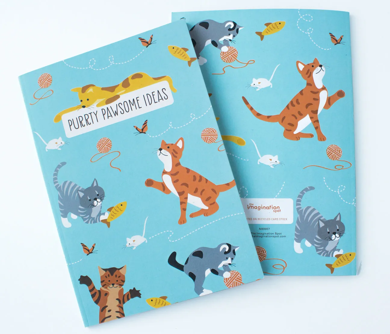 Cat Notebook Journal - Playful cats