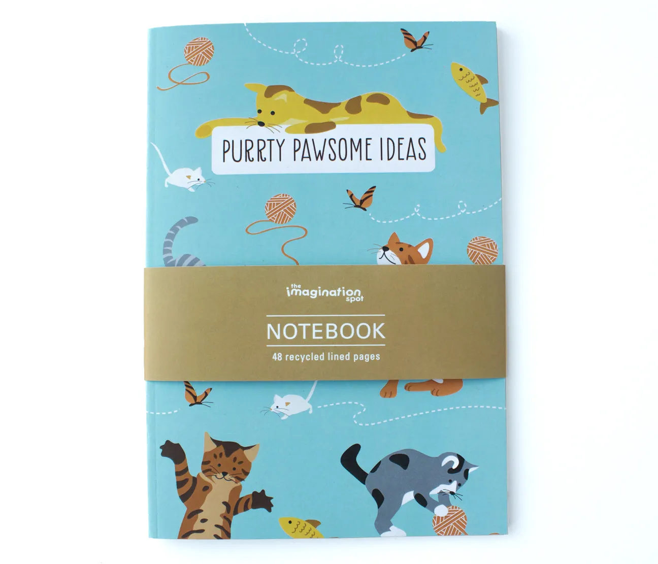 Cat Notebook Journal - Playful cats