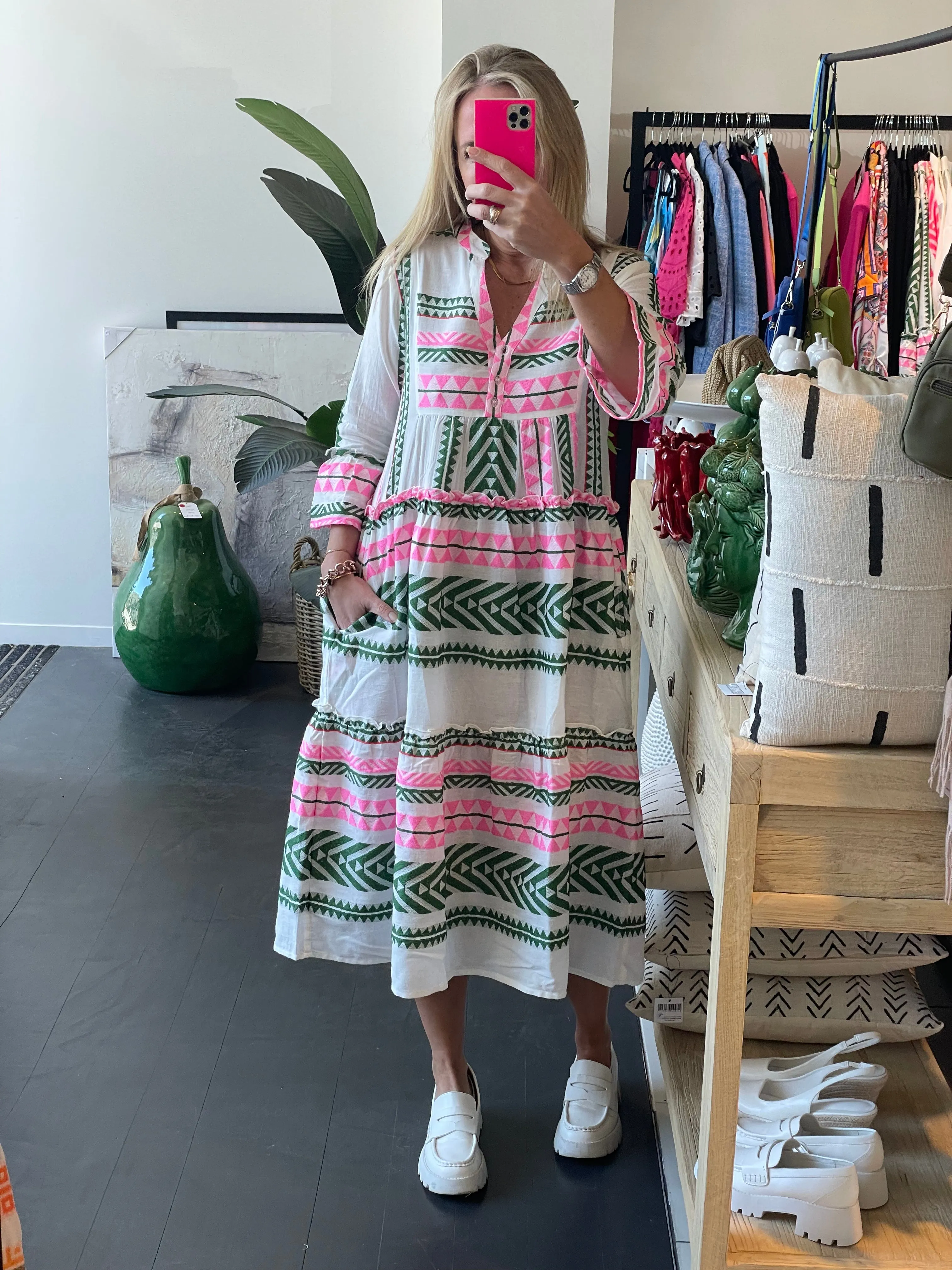 Copenhagen Mediterranean Midi Dress