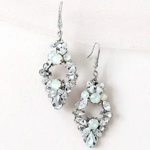 Crystal Opal Earrings, Amna