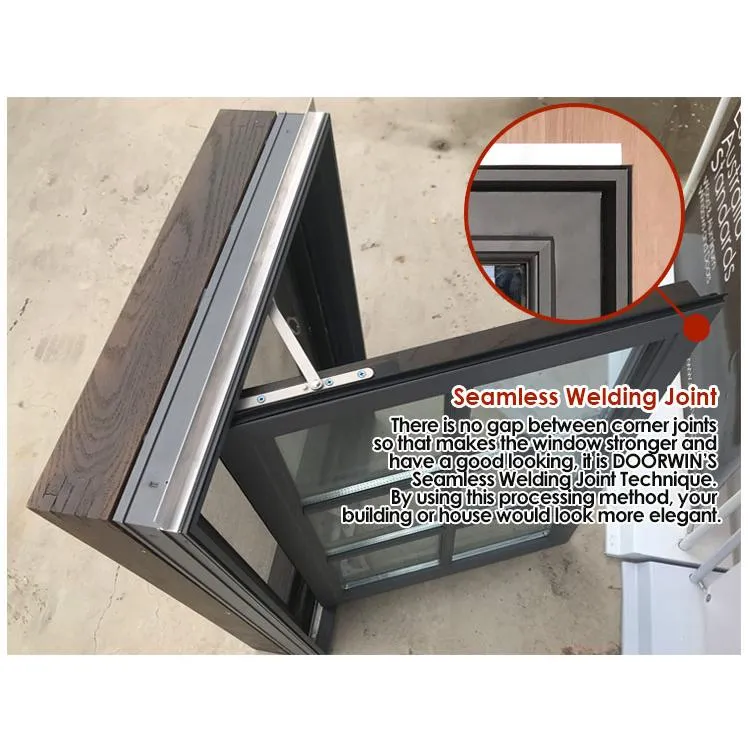 DOORWIN 2021Chinese supplier single casement window simple design of grills for house shop security grill