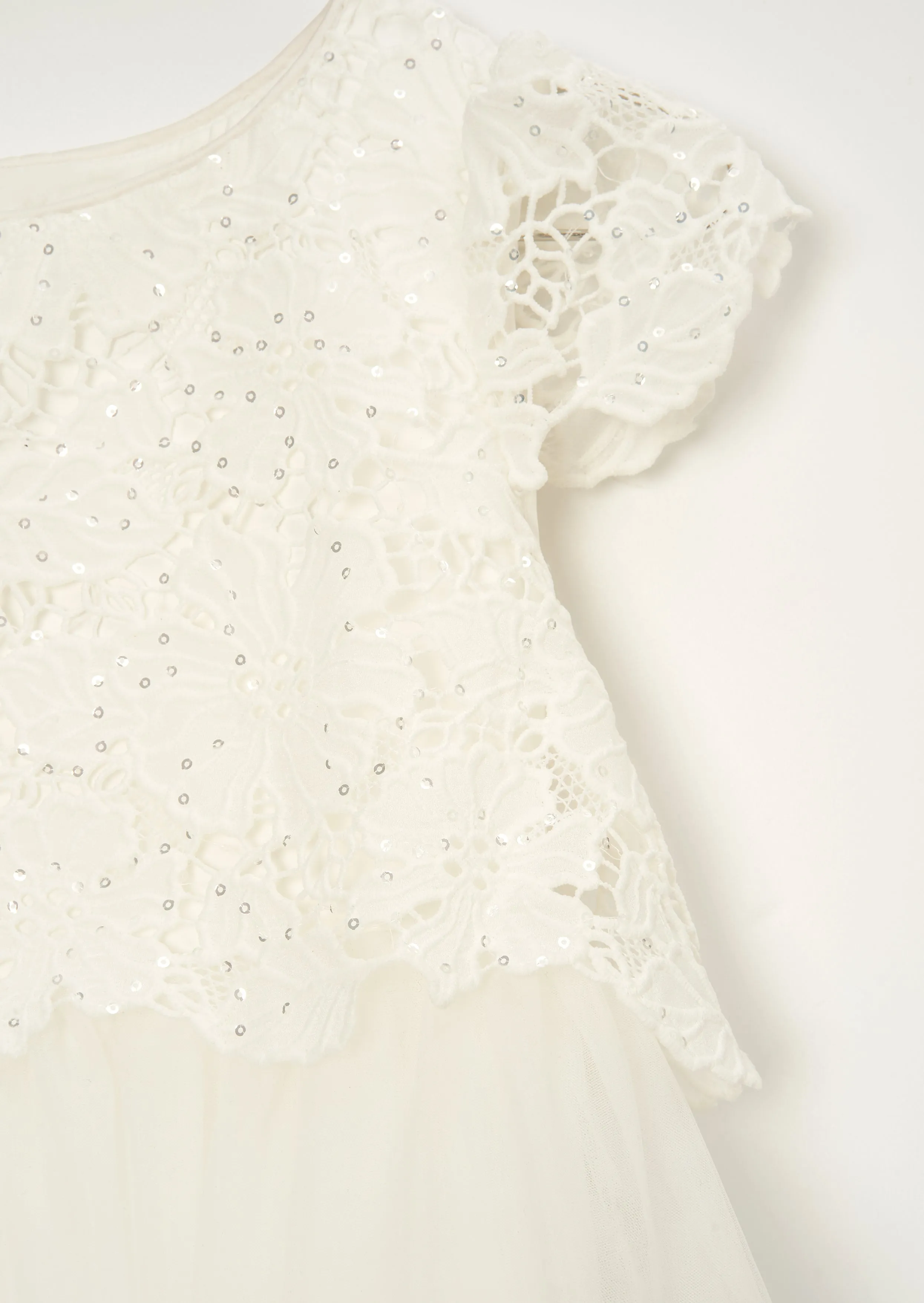 Esme Ivory Lace Dress