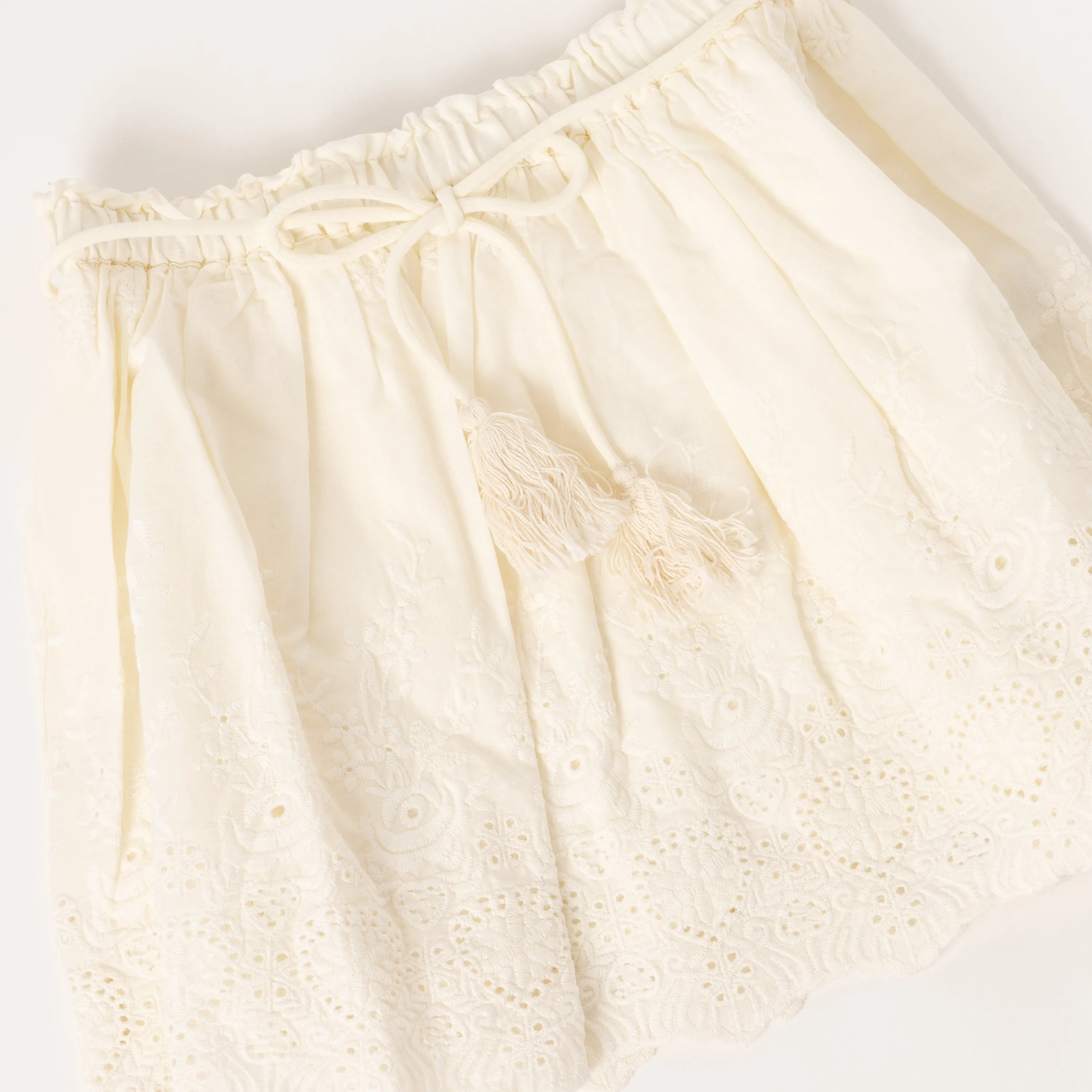 Eyelet Skirt