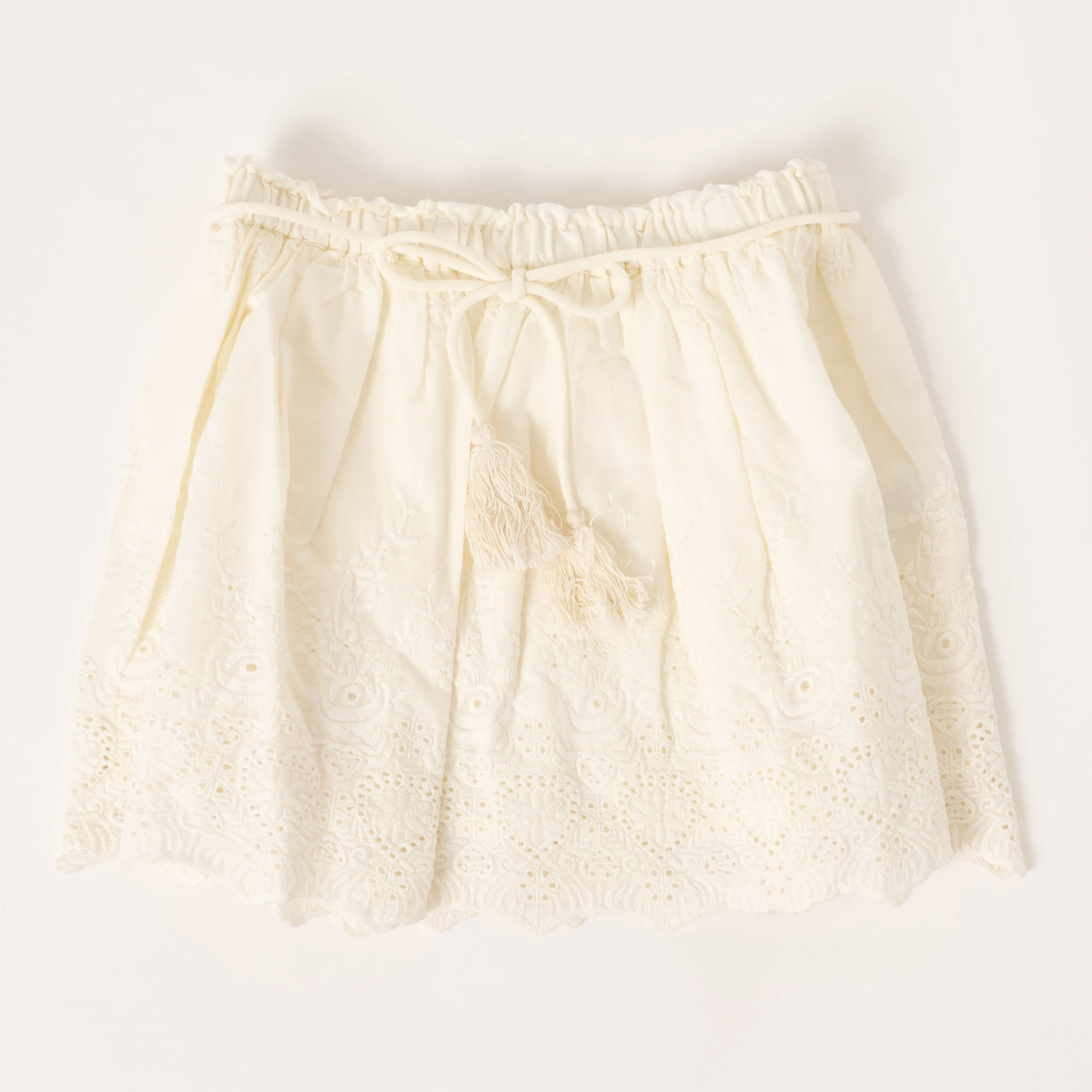 Eyelet Skirt