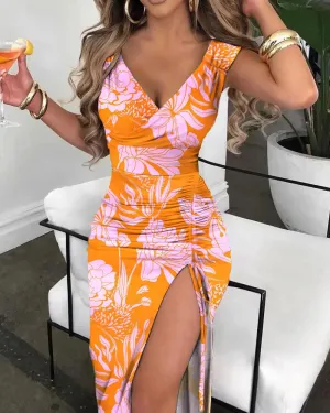 Fashion Sexy Slit Dress