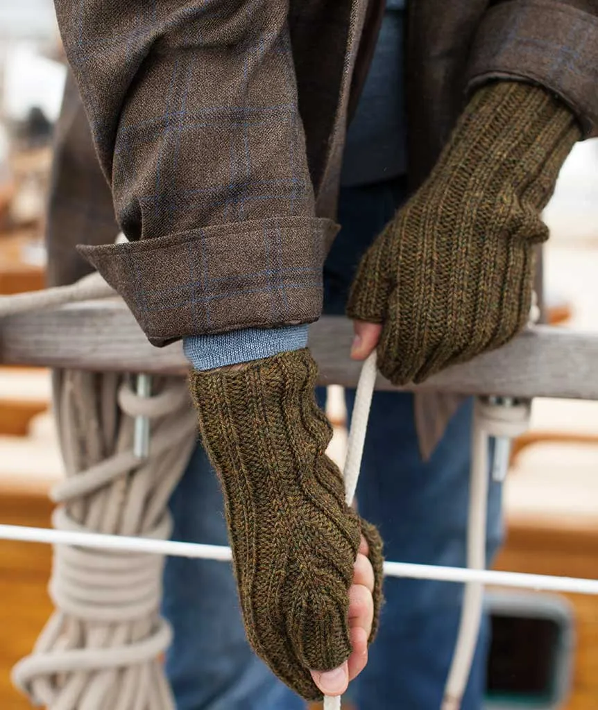 Ferryboat Mitts Using Berroco Ultra Alpaca