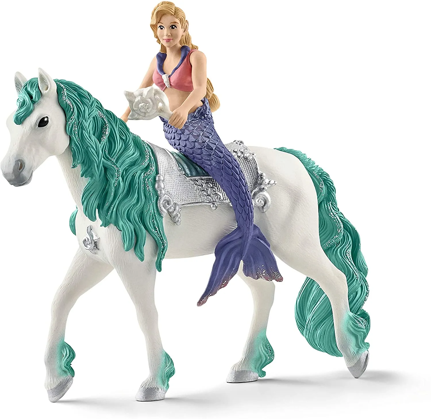 Gabriella Mermaid with Horse Figure