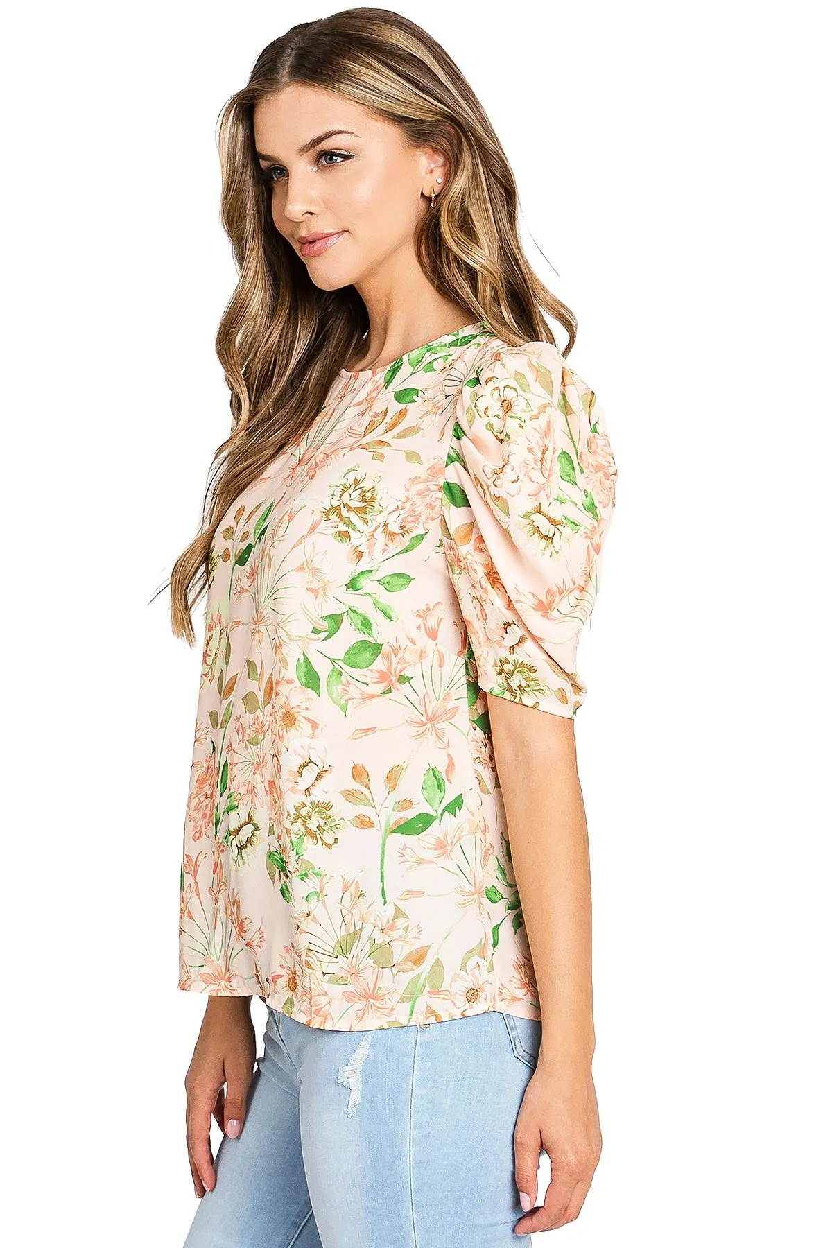 Georgia Puff Sleeve Blouse