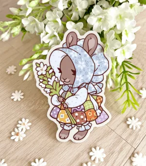 Holly Bunny Vinyl Sticker