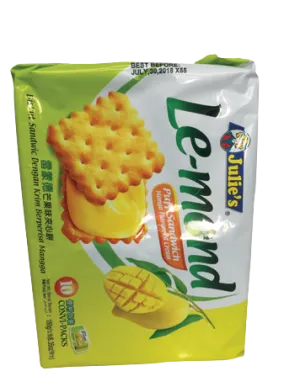 Le-mond puff sandwich ( Mango flavour )