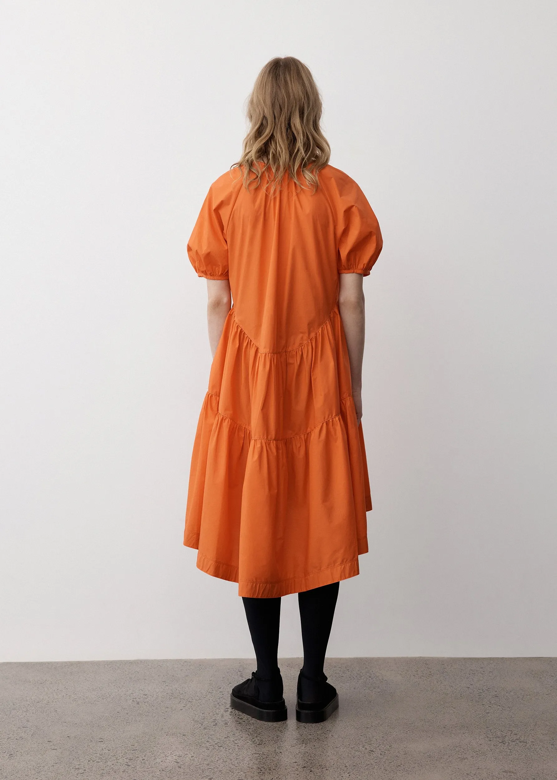 Mandy Dress in Blood Orange