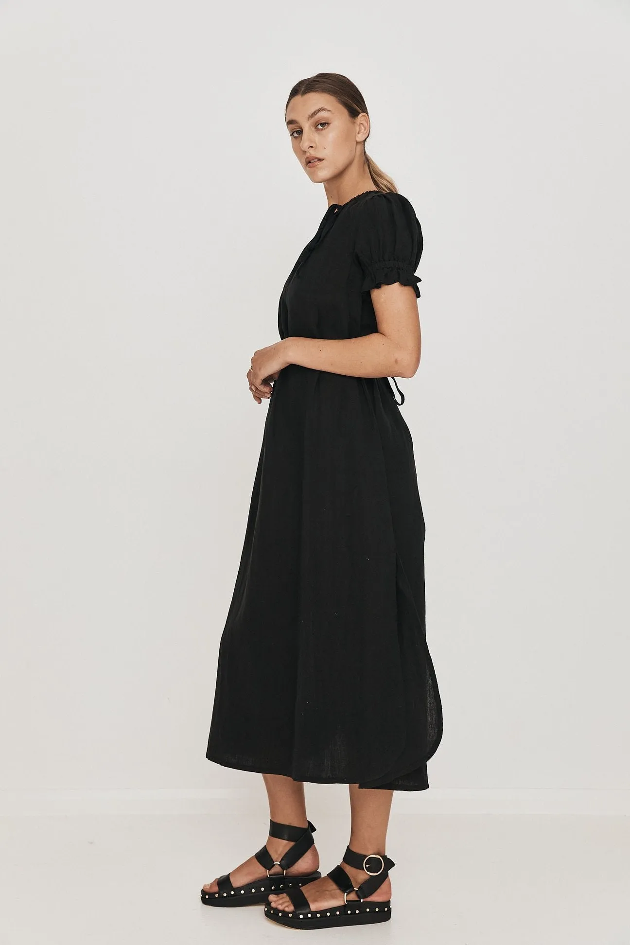 Mara Gown in Black