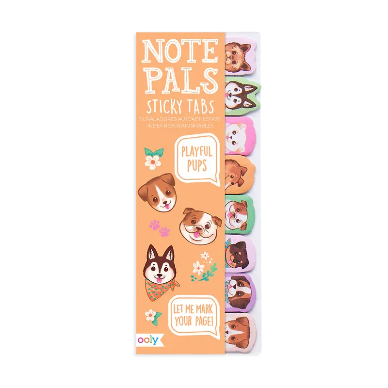 Note Pals Sticky Notes Playful Pups