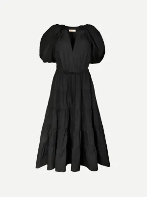 Olina Dress in Noir