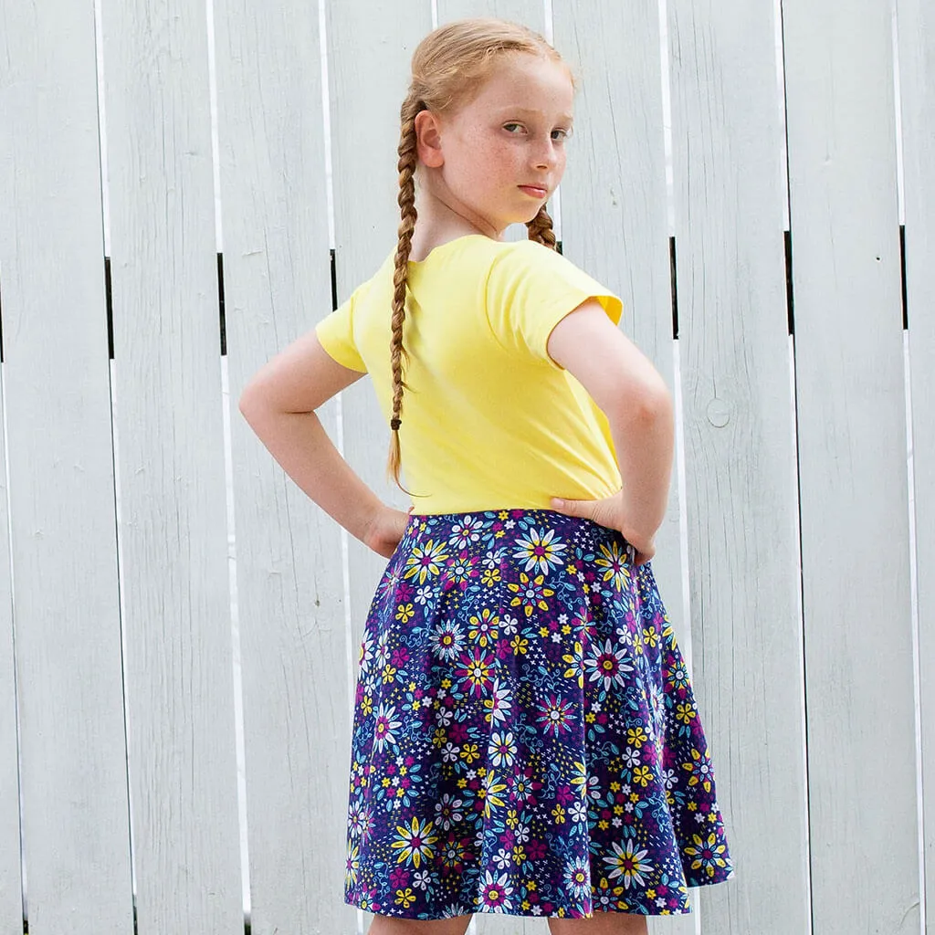 "Roots and STEMs" Math Flowers Super Twirler Dress with Pockets