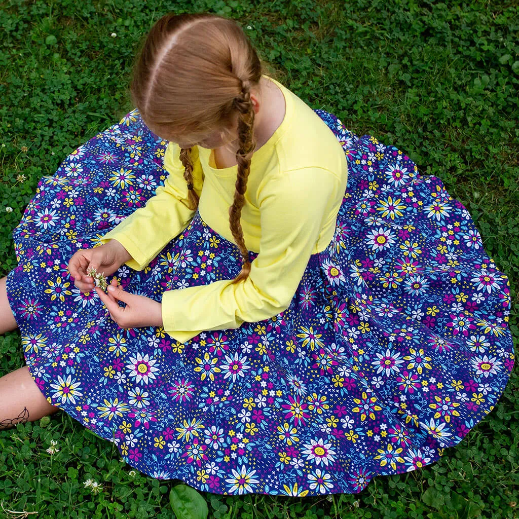 "Roots and STEMs" Math Flowers Super Twirler Dress with Pockets