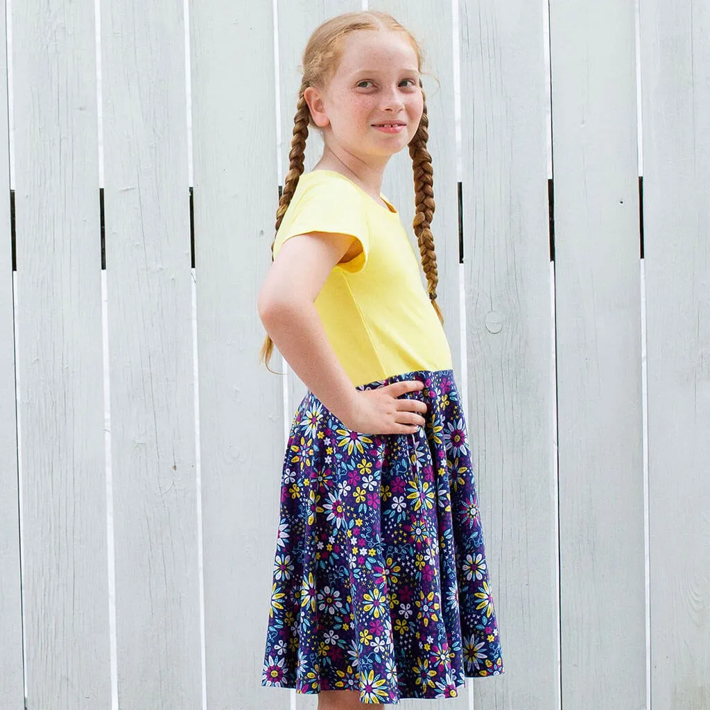 "Roots and STEMs" Math Flowers Super Twirler Dress with Pockets