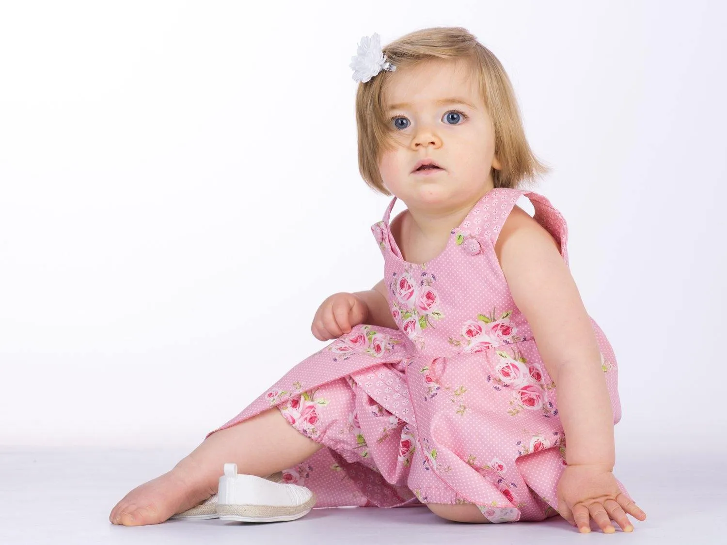 ROSA Baby girls pinafore dress sewing pattern ebook pdf