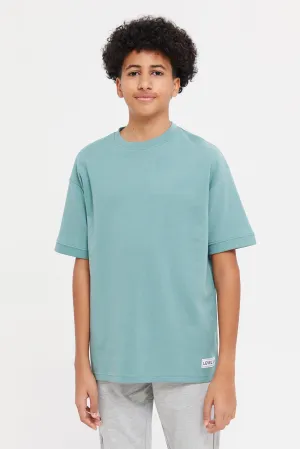 Senior Boys Mint Oversize T-Shit