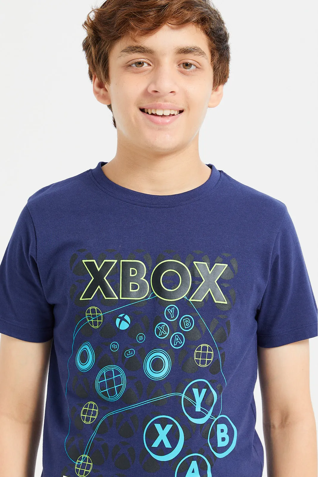 Senior Boys Navy Xbox T-Shirt