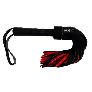 Short Suede Flogger Black/red