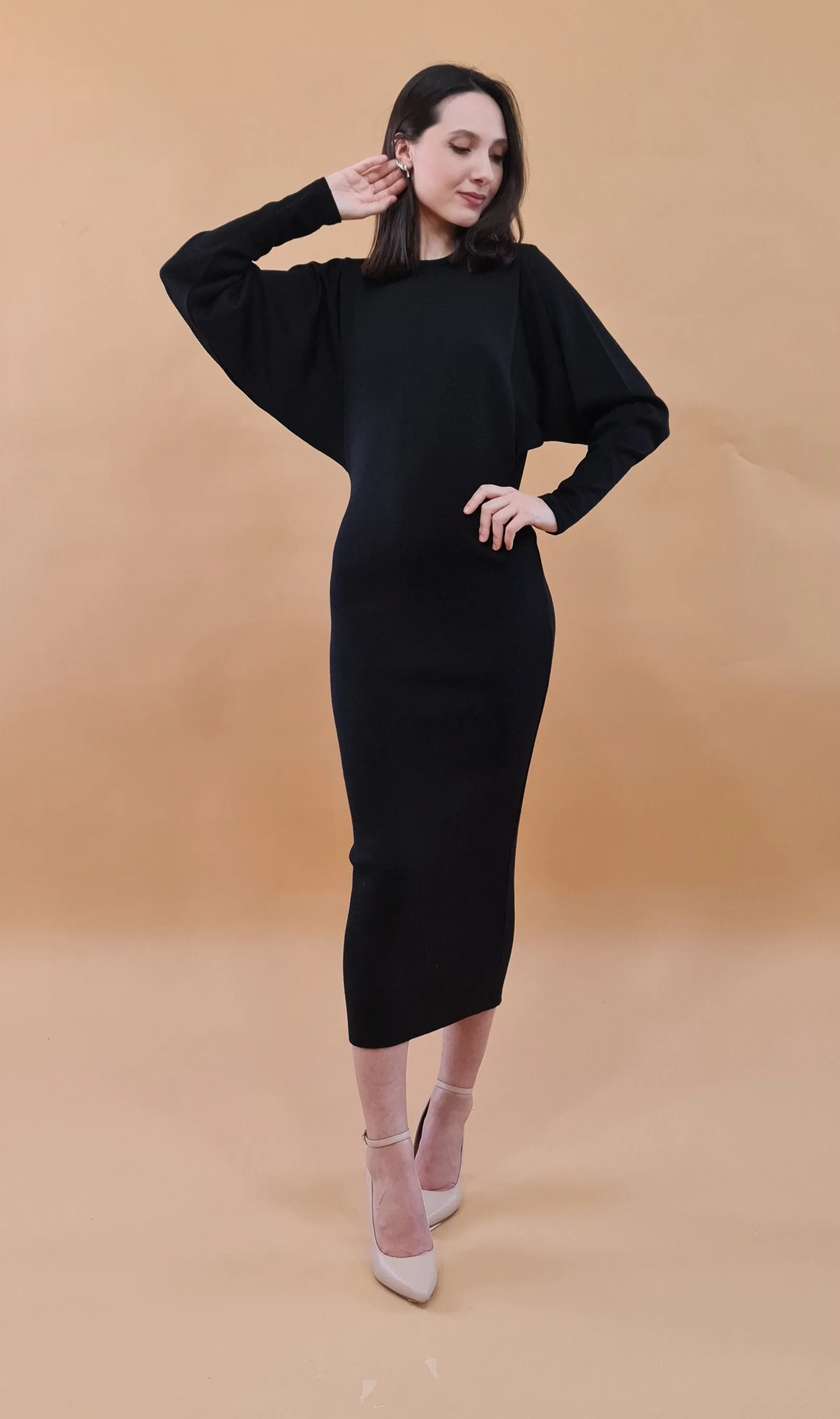 Silenzio Merino Elegance Dress