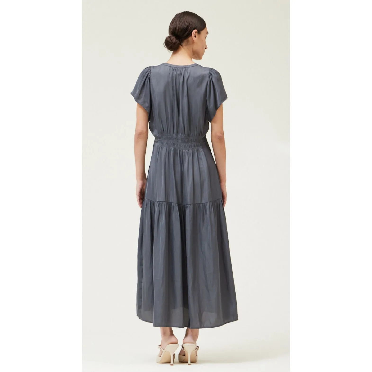 Silva Grade and Gather Midi Dress