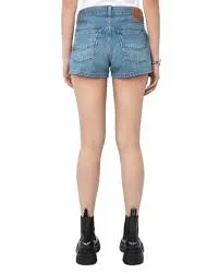 Sina Denim Eco Strass Short