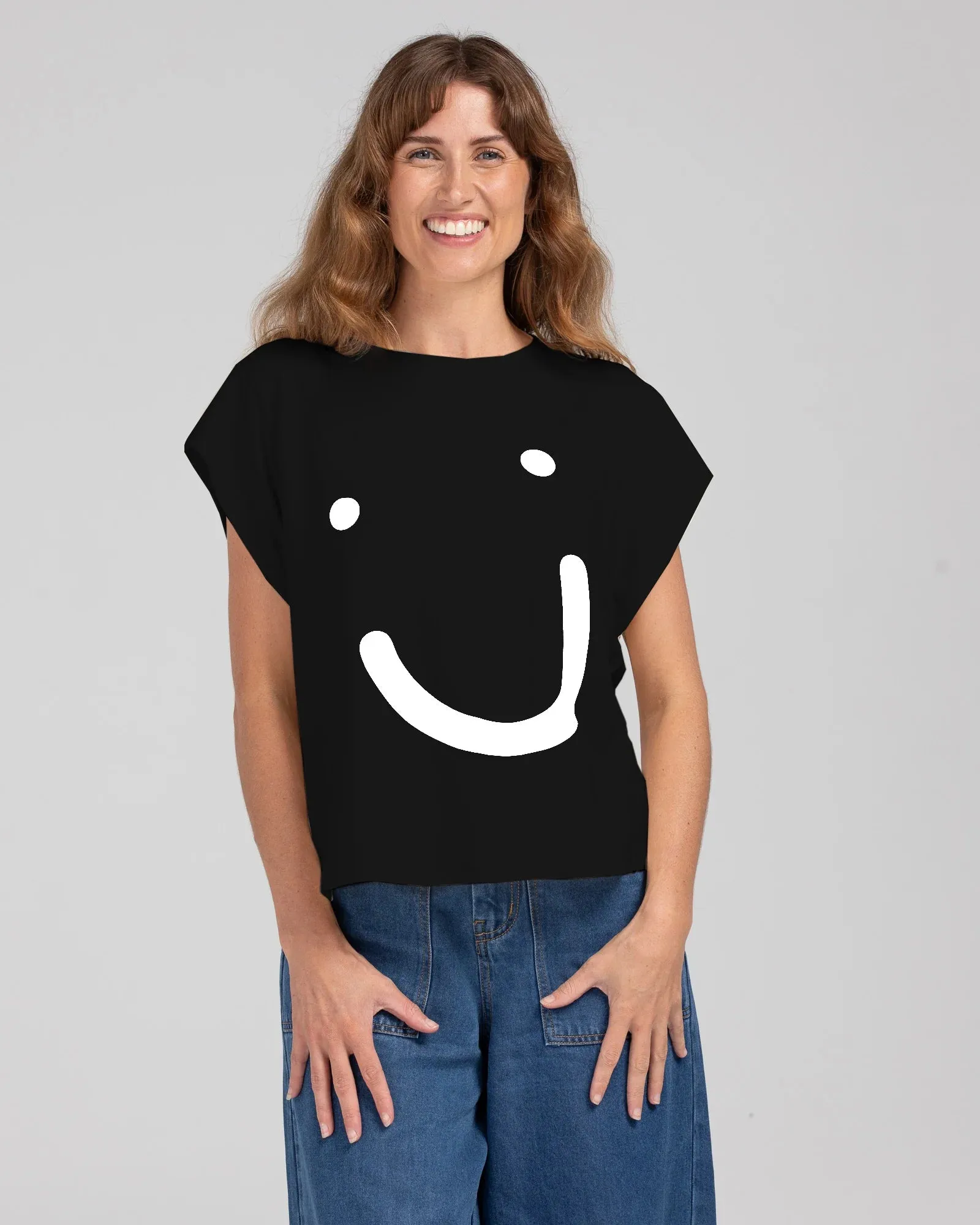 Smile Tee - Black