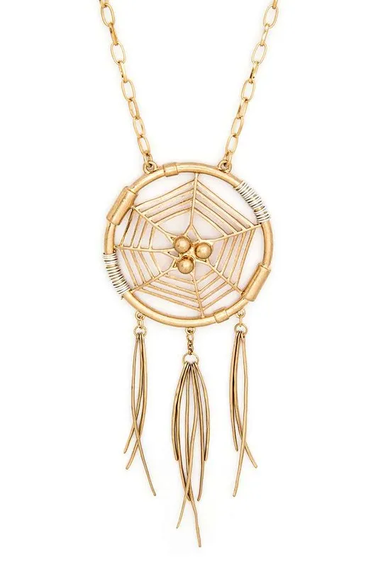 TEEK - Dream Catcher Pendant Necklace Set