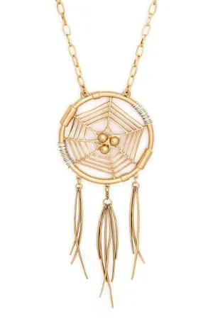 TEEK - Dream Catcher Pendant Necklace Set