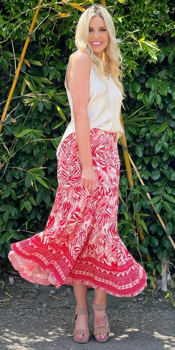 Tribale Maxi Skirt