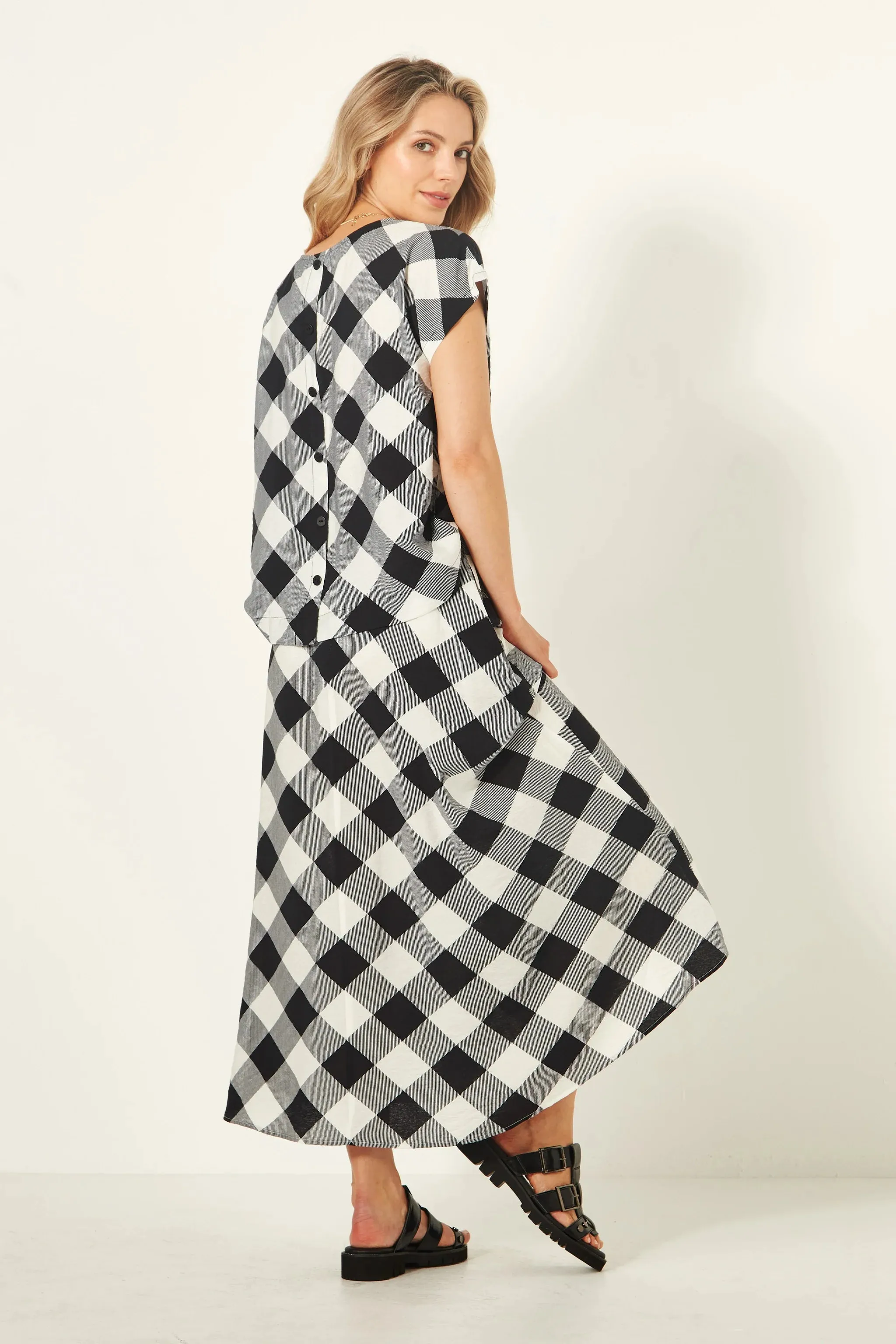 Valeria Skirt - Gingham