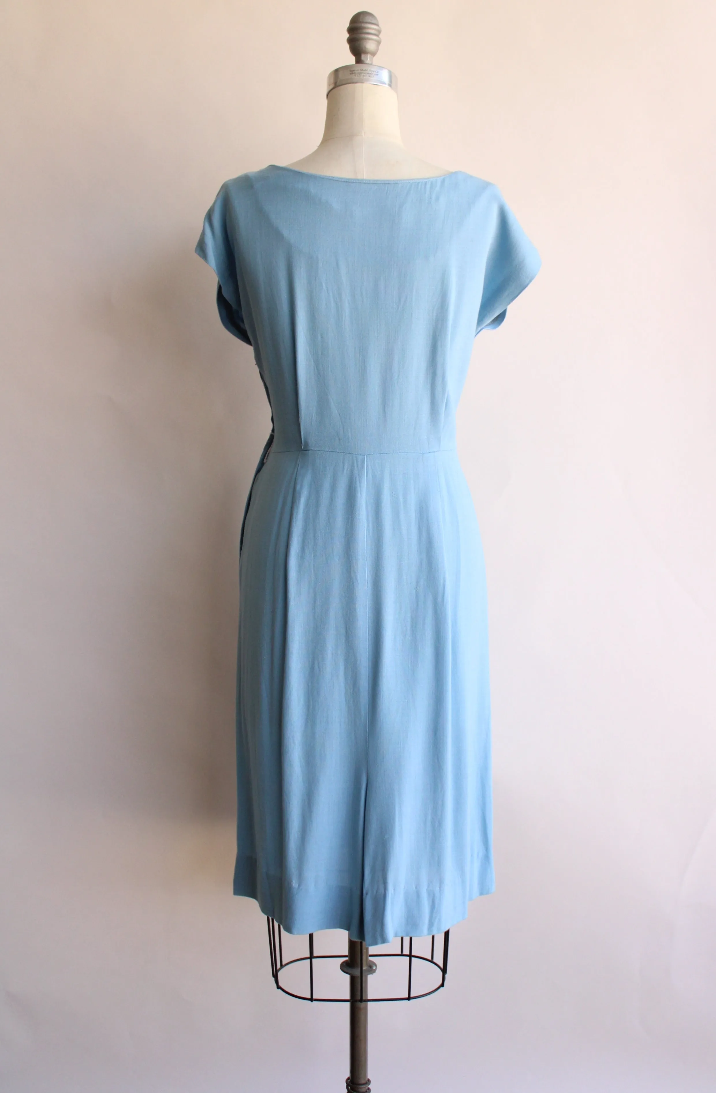 Vintage 1950s Blue Dress by Gloria Swanson of Forever Young