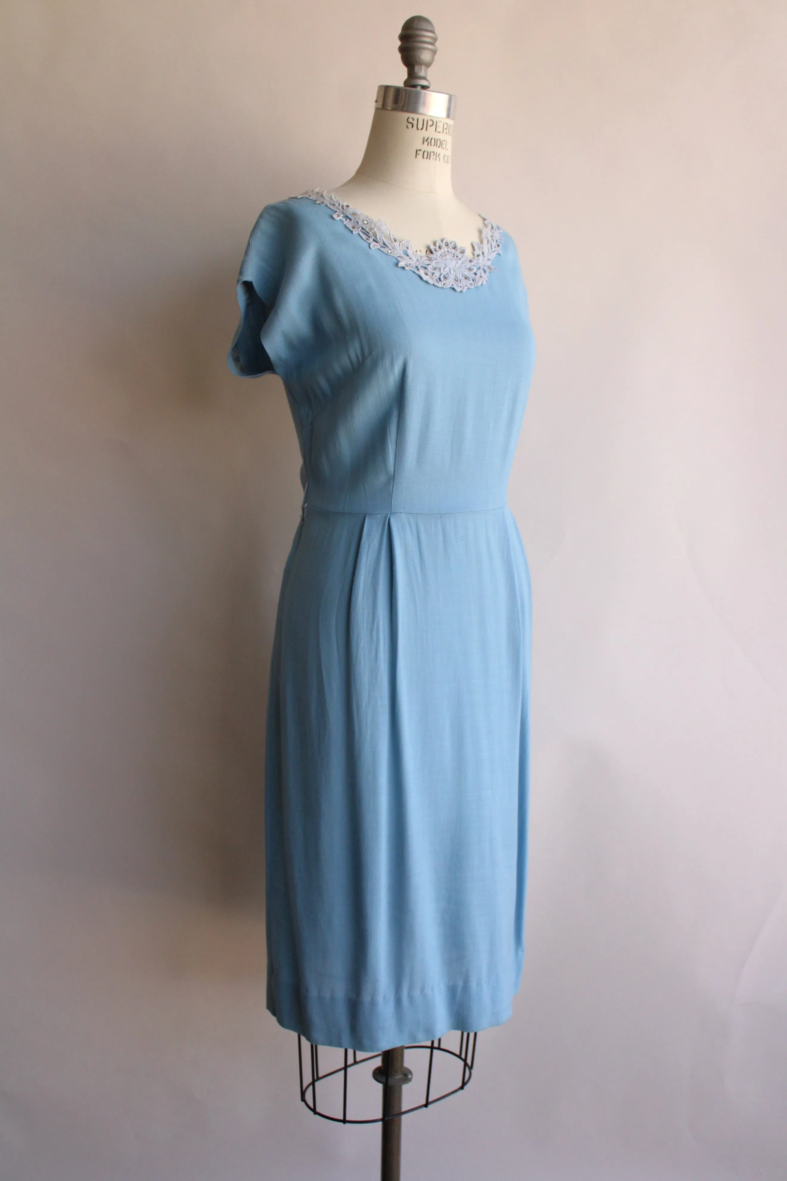 Vintage 1950s Blue Dress by Gloria Swanson of Forever Young