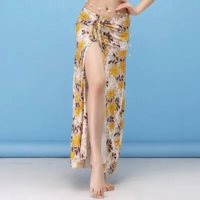 Women Silk Long Skirt