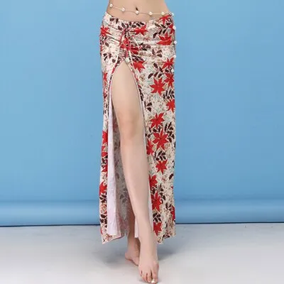 Women Silk Long Skirt